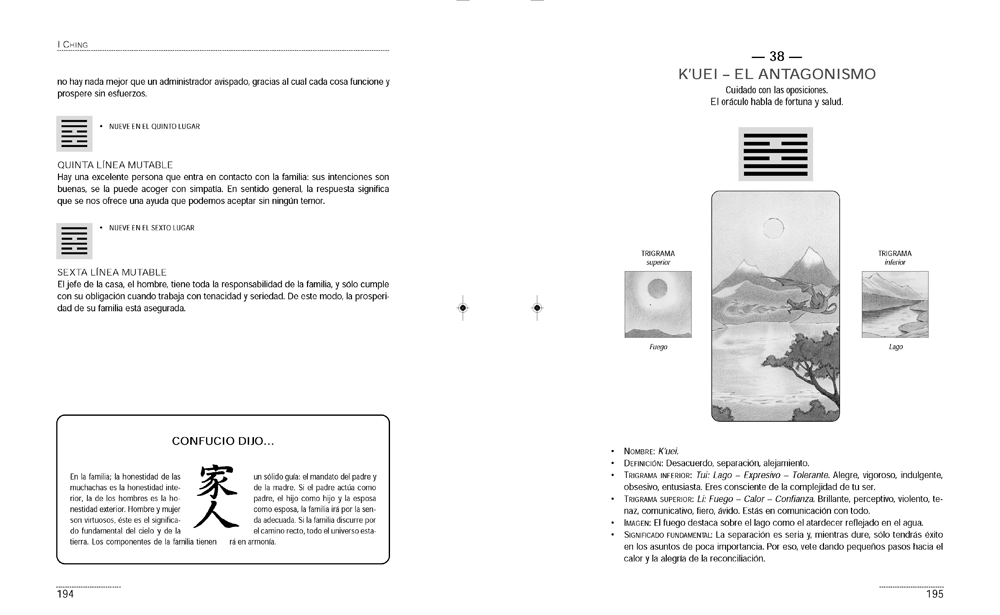 -I Ching. La Adivinacion con 72 Cartas. PACK DE – Libsa