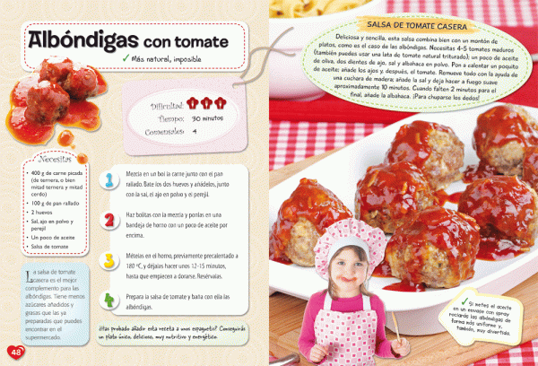 Recetas De Cocina Para Niños Actividades Para NiÑos Libsa 0851